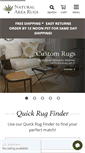Mobile Screenshot of naturalarearugs.com